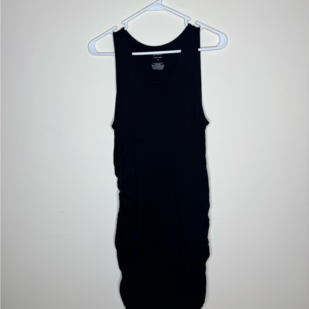 Peach Couture Black Mini Dress